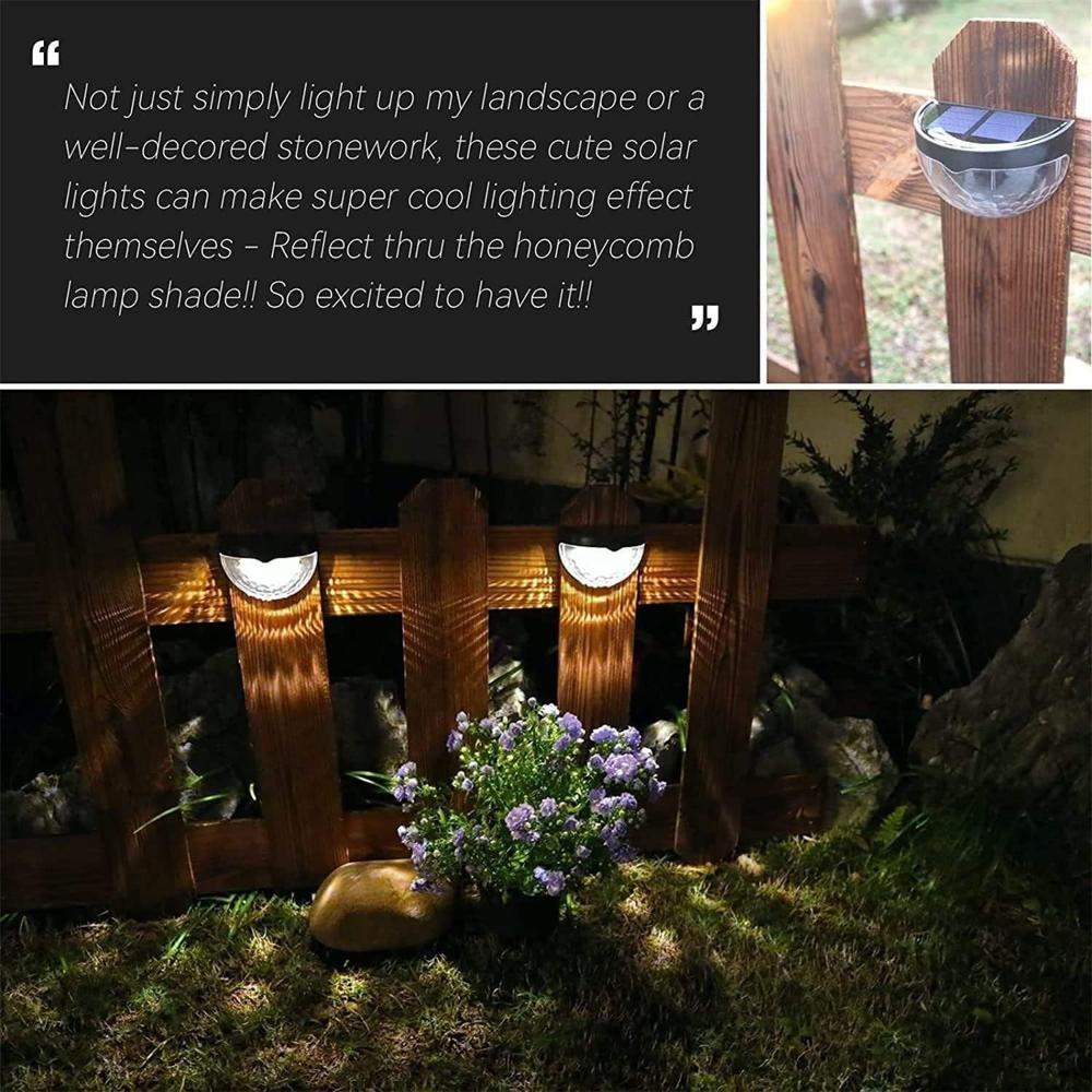 Solar Wall Light Round