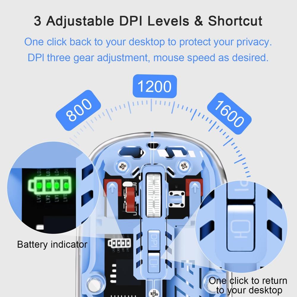 Transparent Wireless Mouse