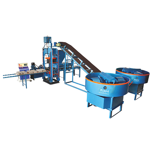 RH-01 Fully Automatic High Pressure With Vibro Fly Ash Bricks Mahine
