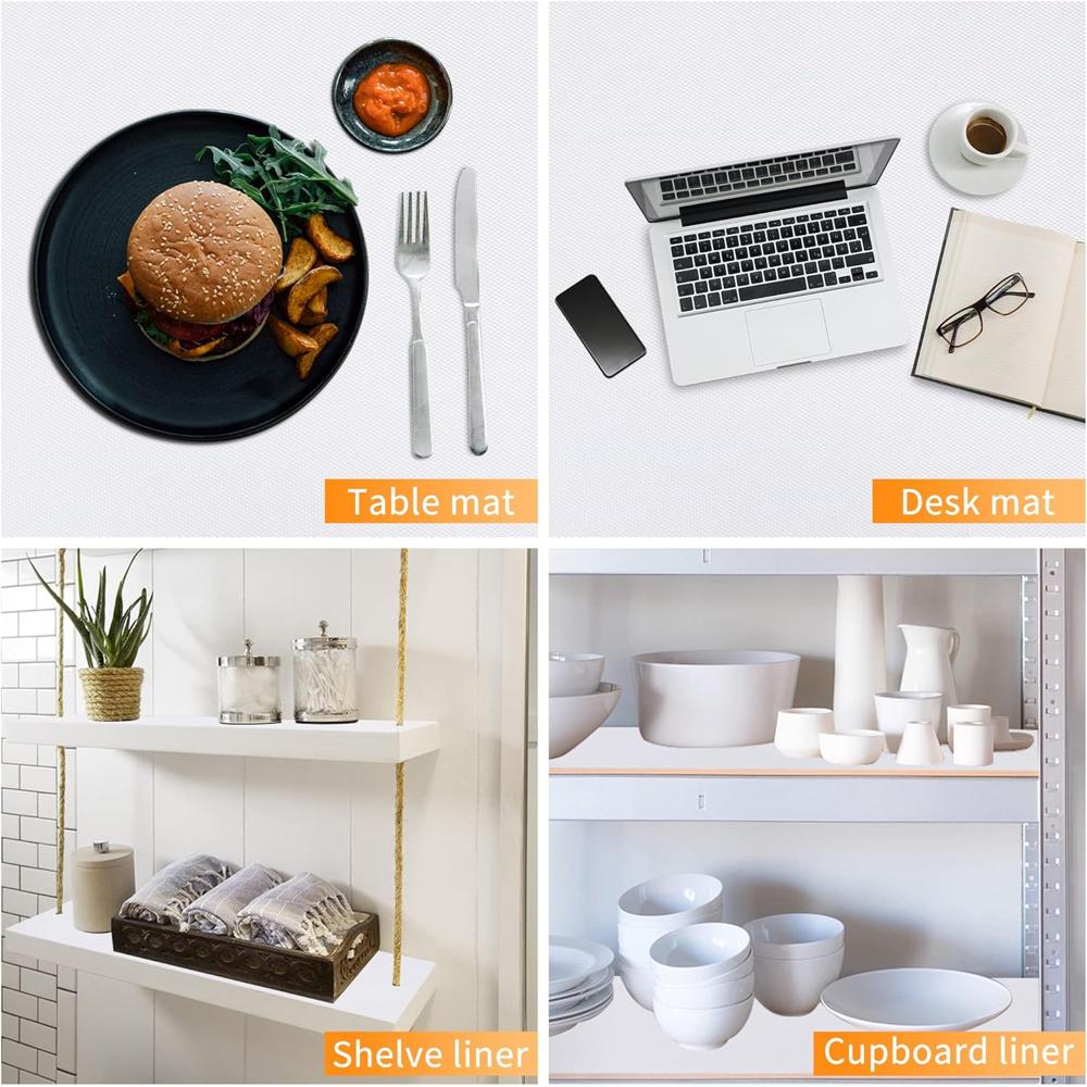 Eva Drawer Liner Mat Transparent Non-Adhesive Refrigerator Mat Non-Slip Liner Mats
