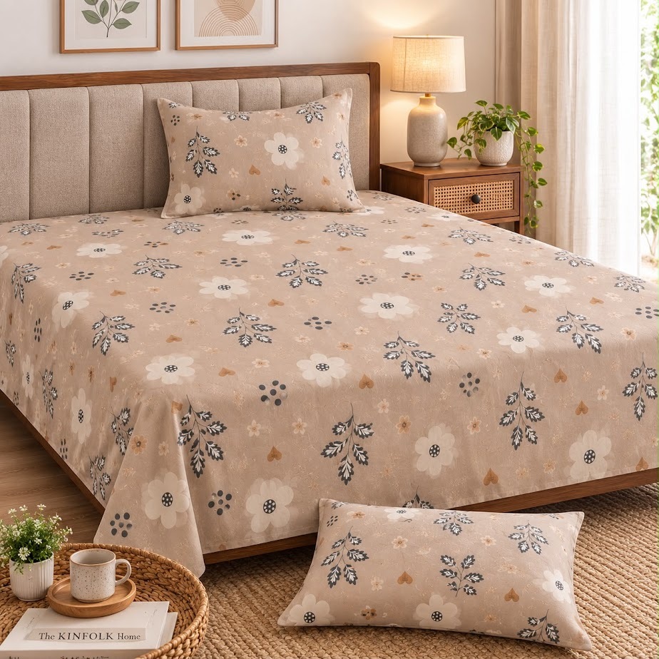 Designer Cotton Bedsheet