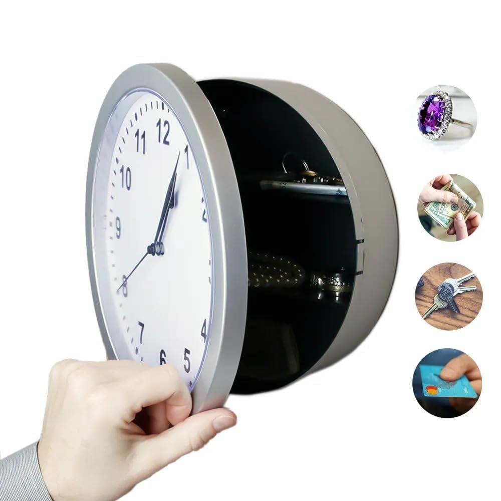 Wall Clock With Locker