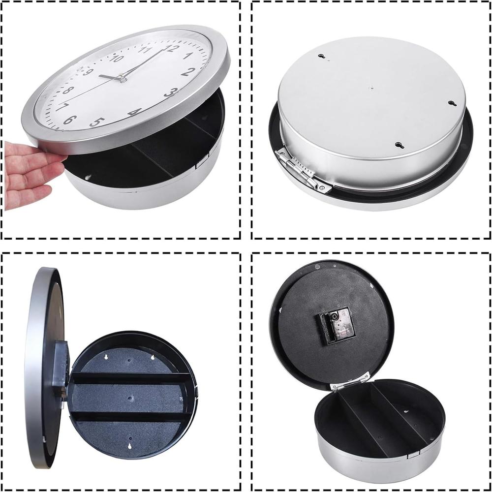 Wall Clock With Locker