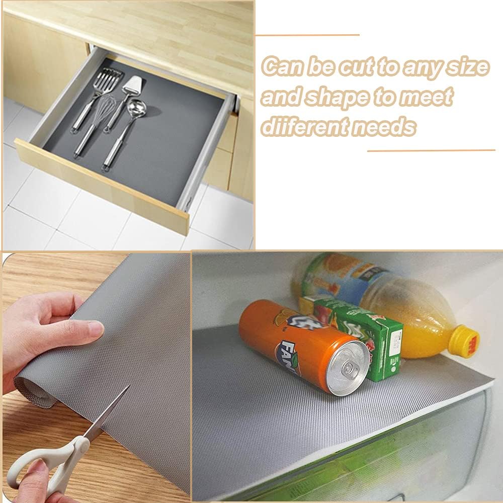 ANTI SLIP DRAWER MAT - GREY (45x125 CM)