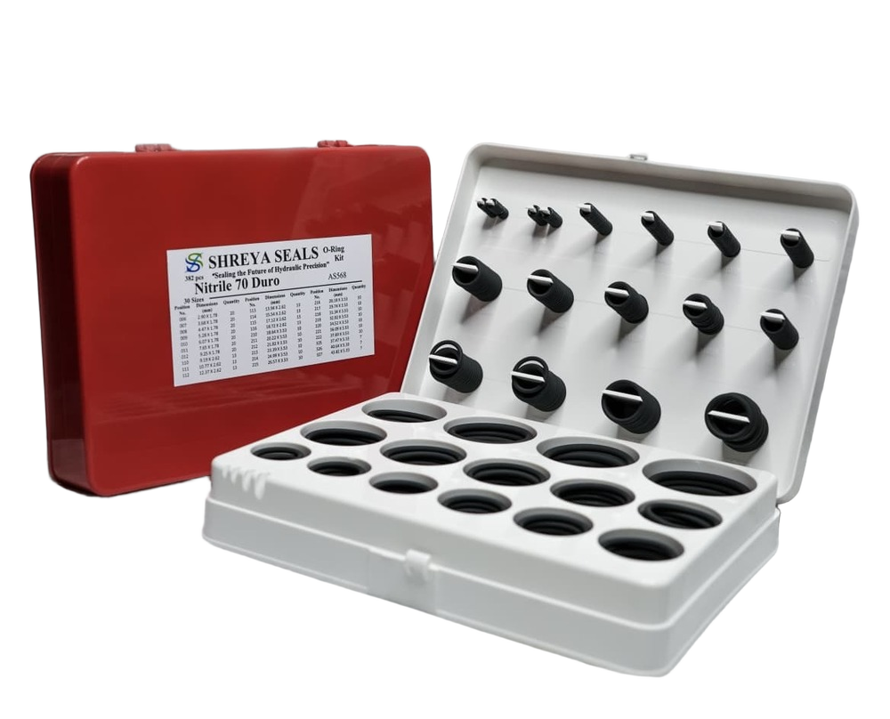 Nitrile 70 Duro O Ring Assortment Kit - Application: Automotive