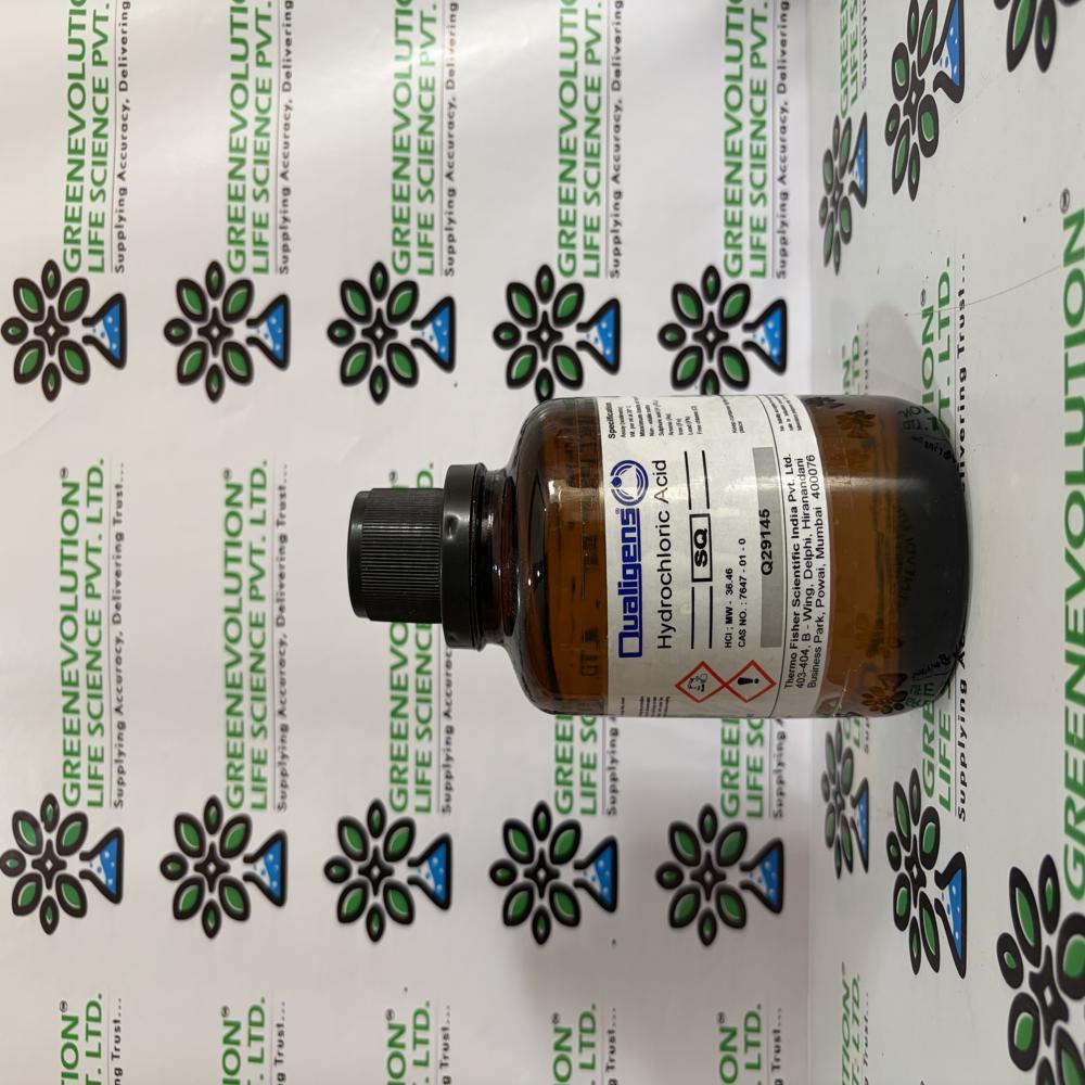 Hydrochloric Acid 500ml Qualigens