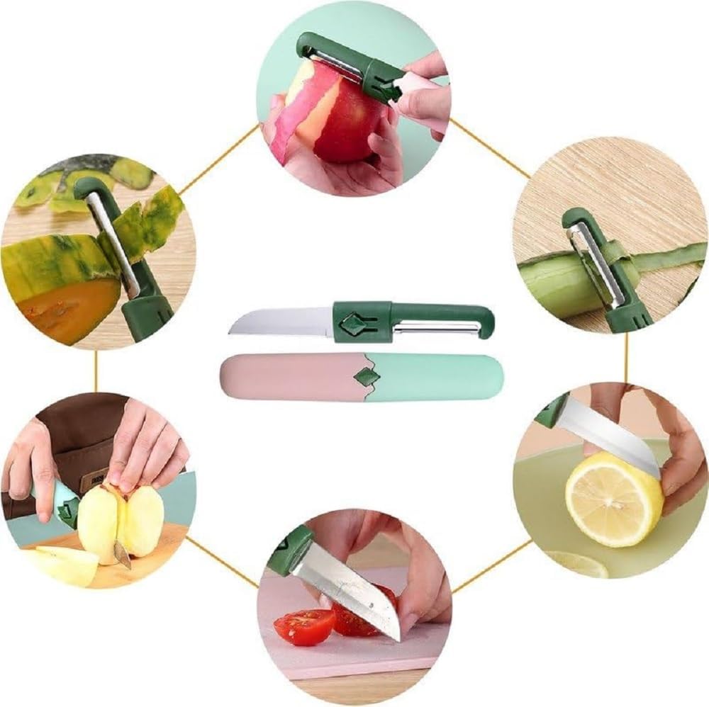 2 Min 1 Stainless Steel Vegetable Peeler