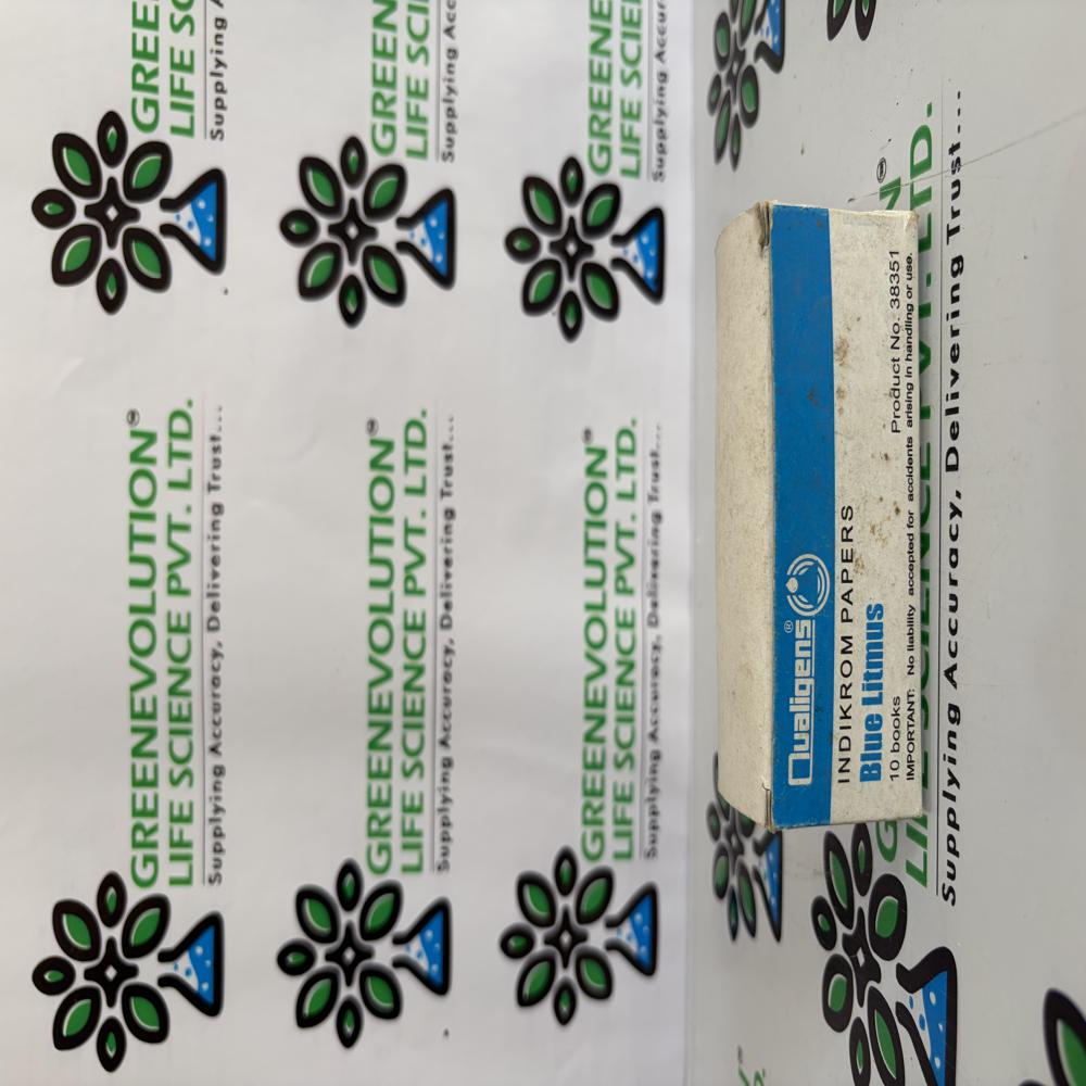 Qualigens Litmus Blue Indicator Papers 10 Booklets