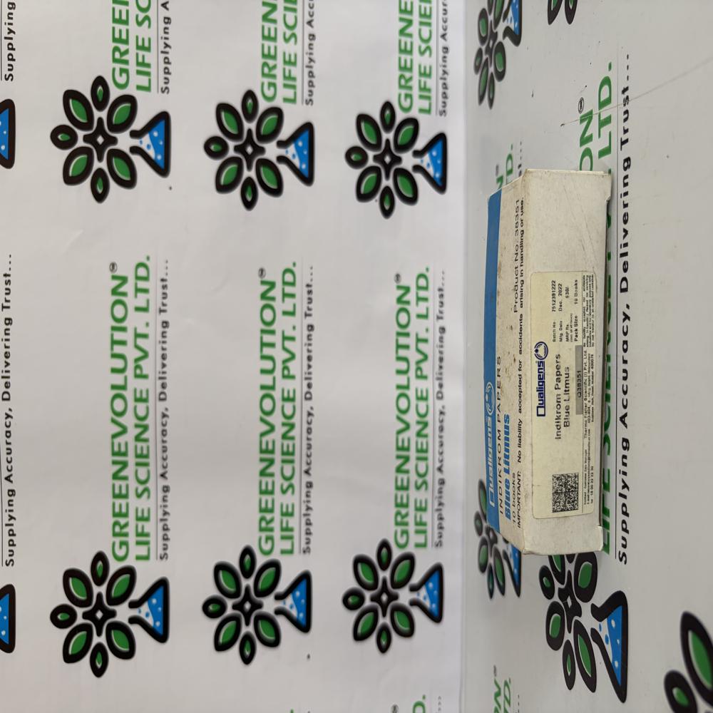 Qualigens Litmus Blue Indicator Papers 10 Booklets
