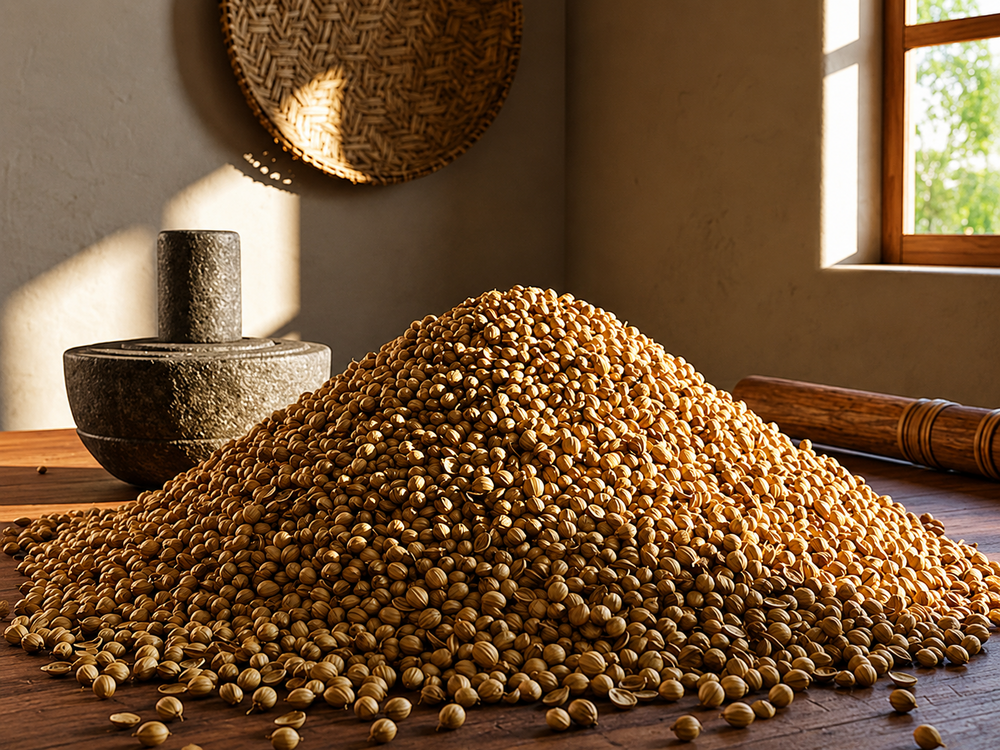 Organic Coriander Seeds