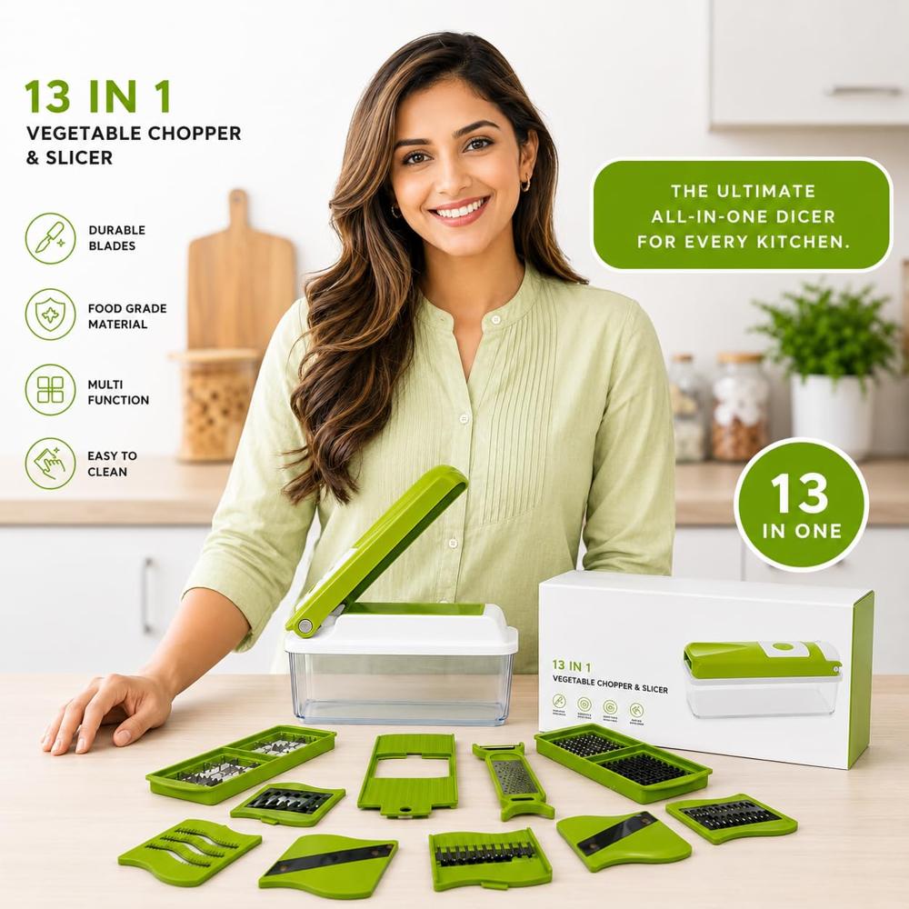 12 In 1 Multi Functional Vegetable Chopper