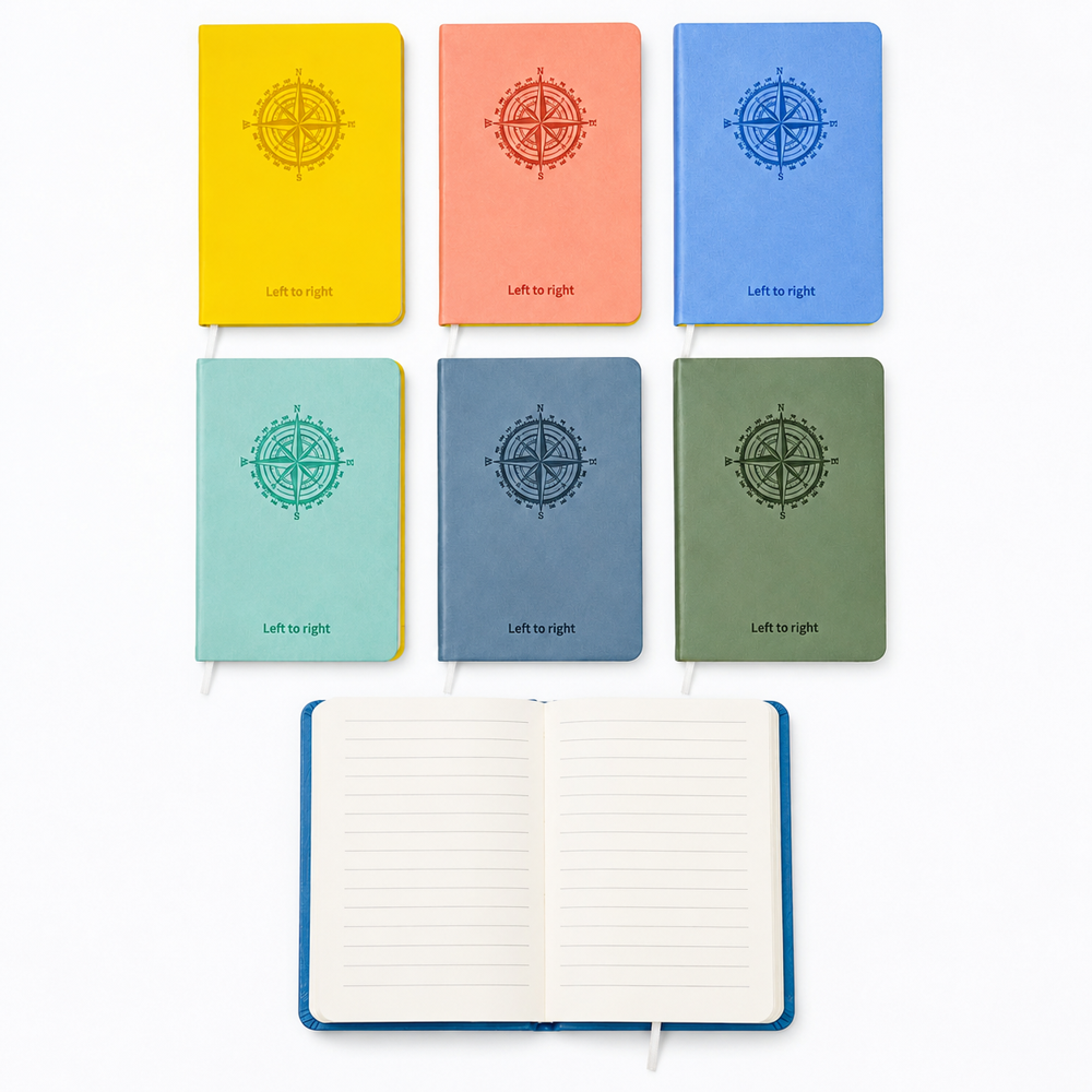 Panda And Compass Notebook
