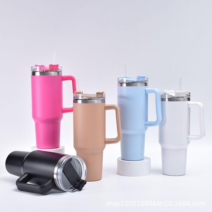 1200 ML TUMBLER STEEL SIPPER WITH STRAW
