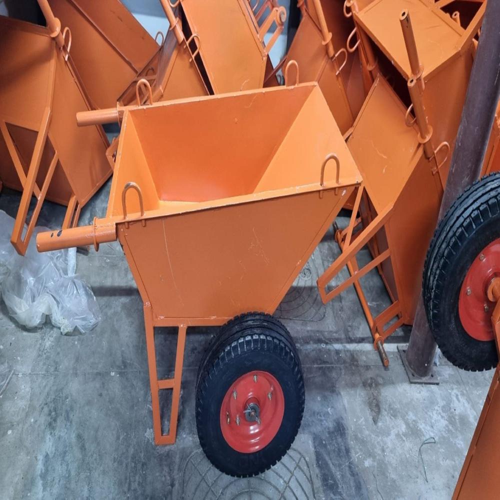Double Wheel Barrow Heavy Model Auto Tyre