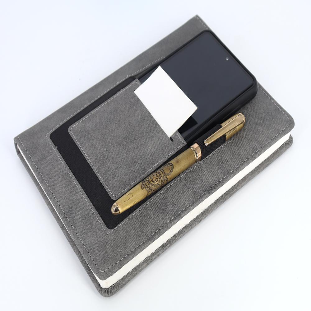 A4 Beige Mobile Cover Diary