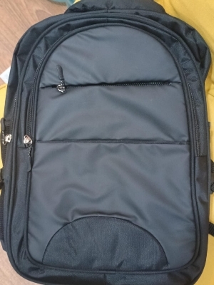 Black 1000D School Bag - Size: 16 Inch
