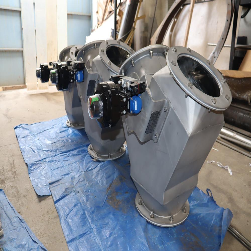 Stainless Steel Y Type Diverter Damper