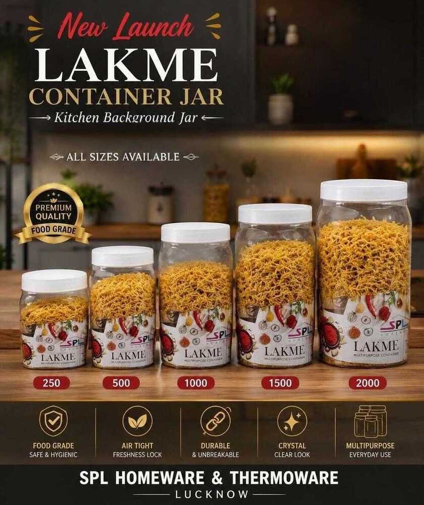 Plastic Container Lakme All size