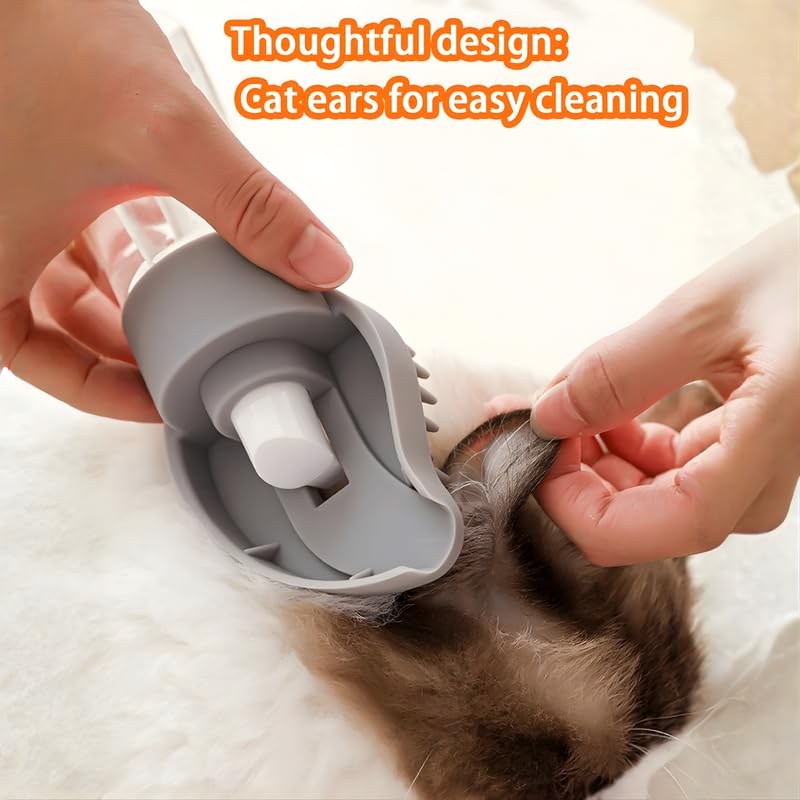 Pet Bath Brush with Soap Dispenser