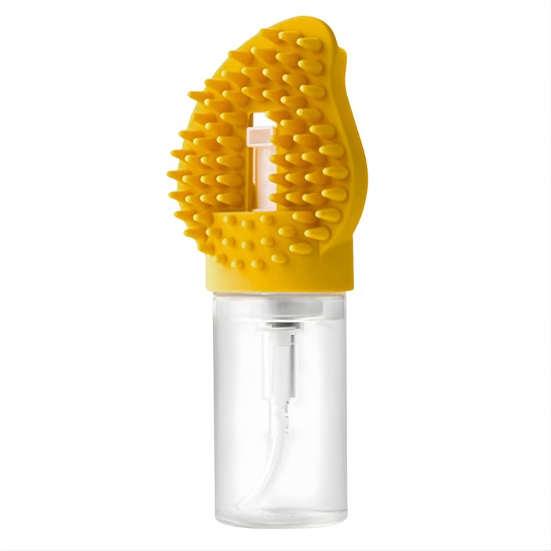 Pet Bath Brush with Soap Dispenser
