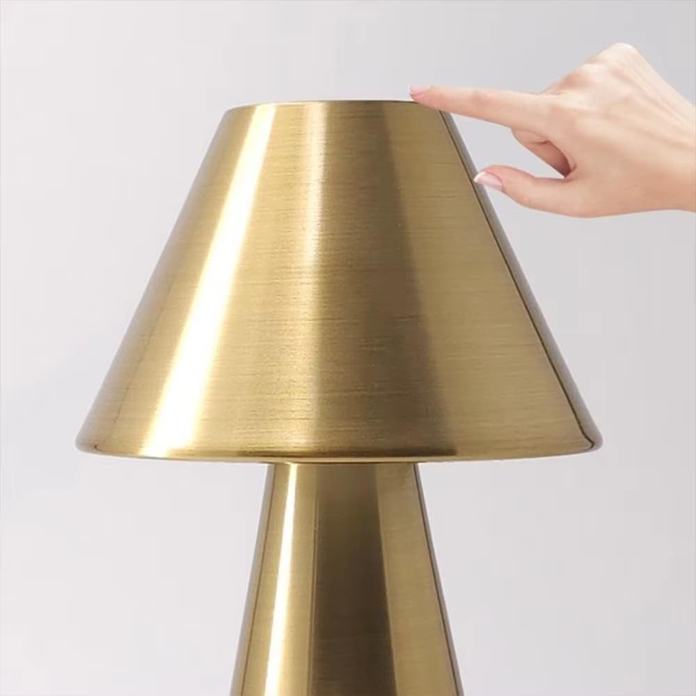 Pyramid Shape Table Lamp 3 Color