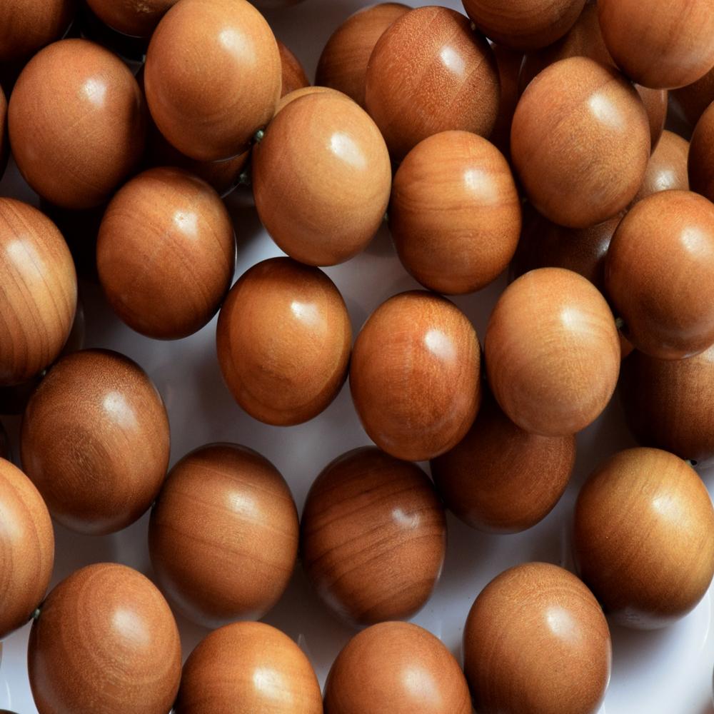 sandalwood dharma beads
