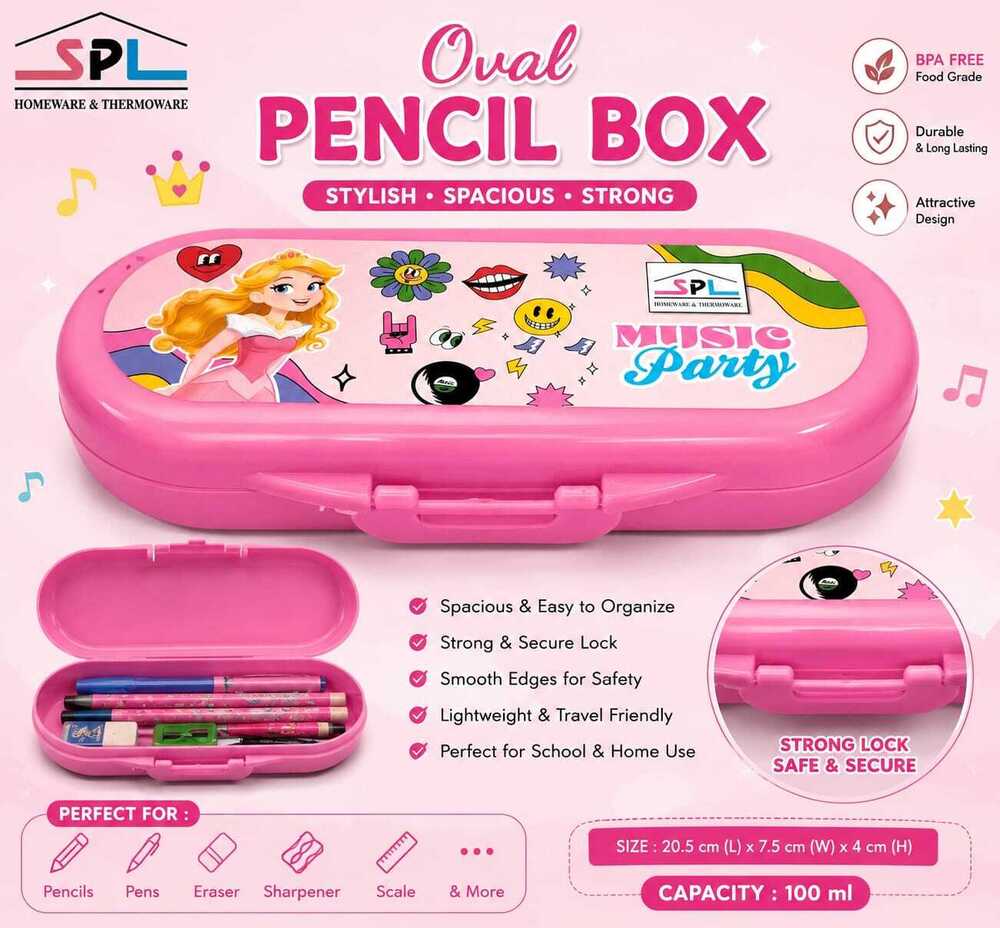 Pencil Box Ovel