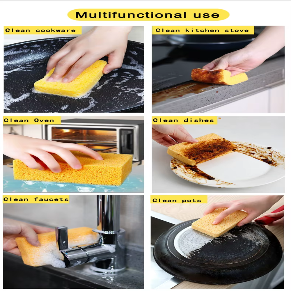CELLULOSE SPONGE - PACK OF 3