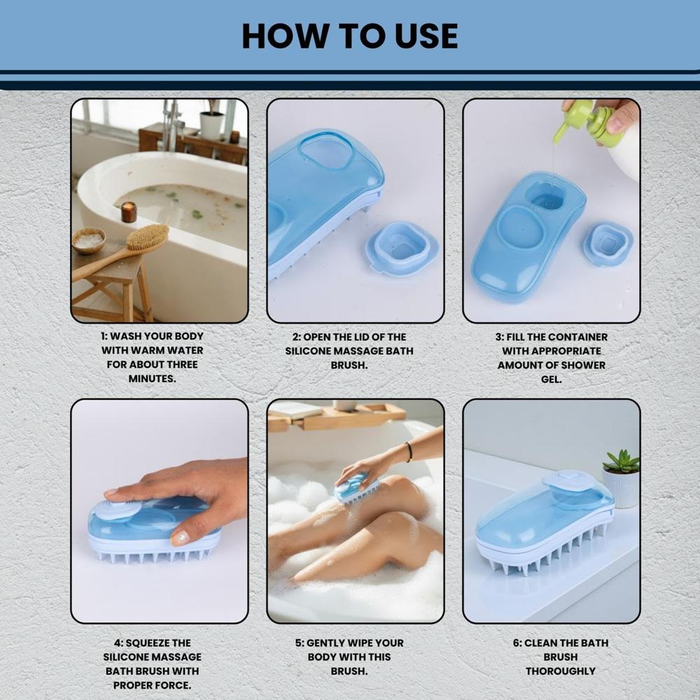 Hair Wash Bath Brush