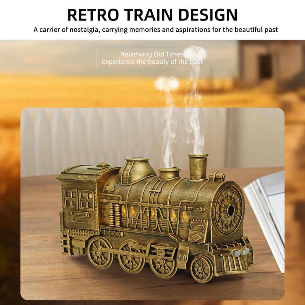 Retro Train Essential Oil Diffuser