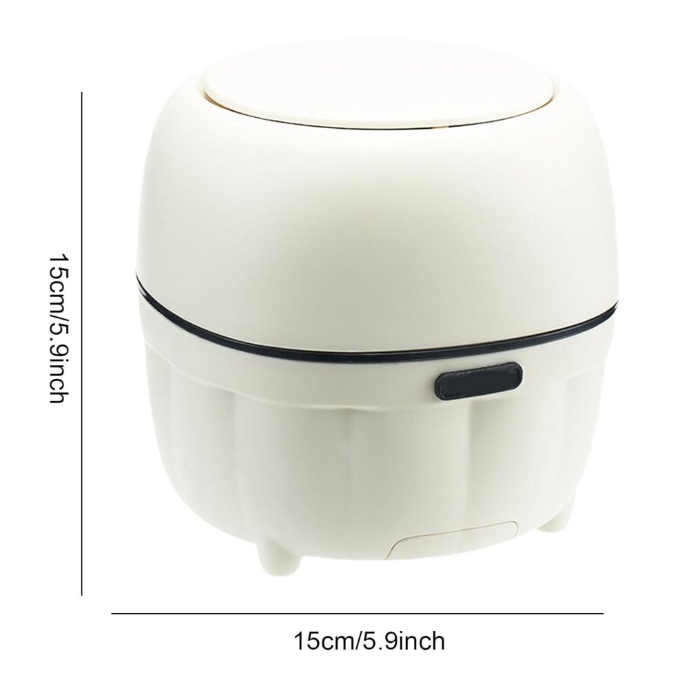 Round Desk Dustbin