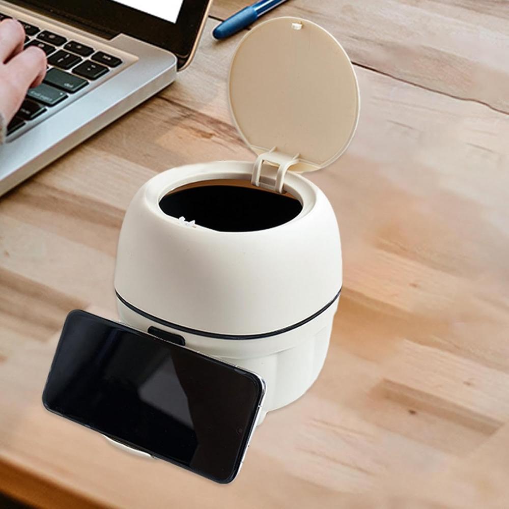Round Desk Dustbin