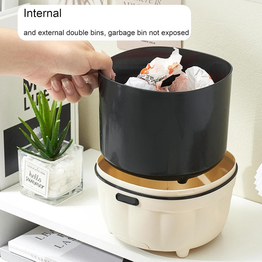Round Desk Dustbin