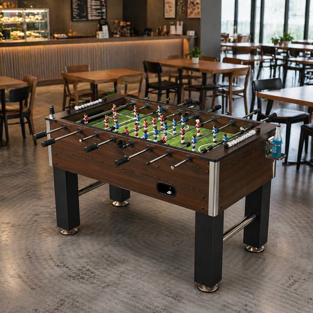 BOOT BOY 'Zenith' Foosball Table II Strong Sturdy 48 Inch Soccer Table for Adults 