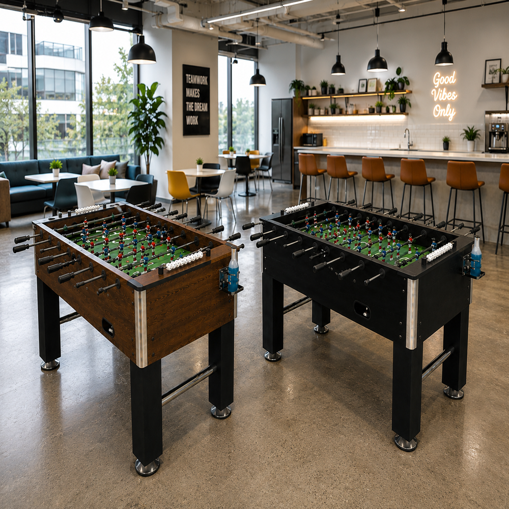 BOOT BOY 'Zenith' Foosball Table II Strong Sturdy 48 Inch Soccer Table for Adults 