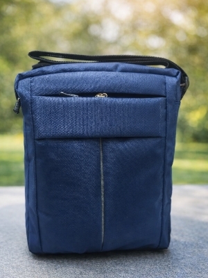 Bag Blue Sling Bag - Size: 11*9 Inch