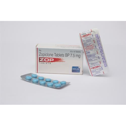 Zopiclone 7.5 Mg Tablet - Life Span: 3 Years