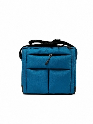 English blue Green Sling Bag