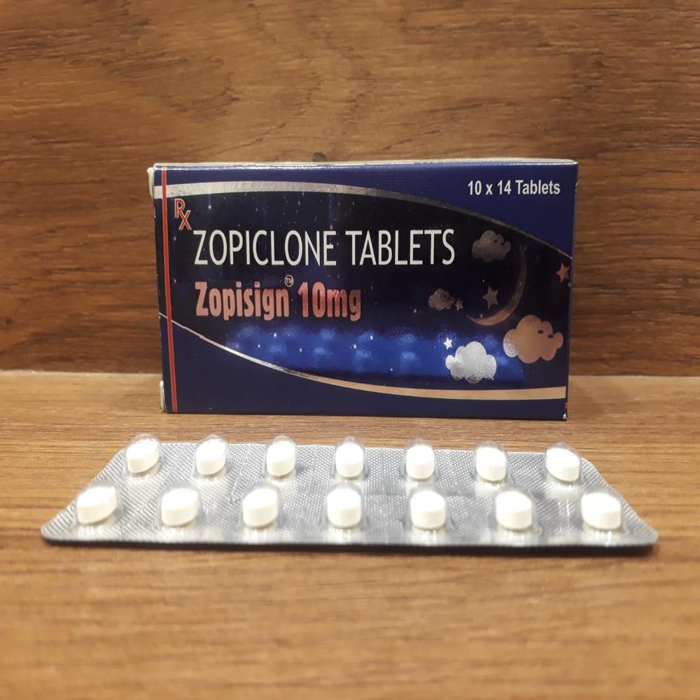 Zopisign 10Mg Tablet - Ingredients: 10 Mg Of Zopiclone