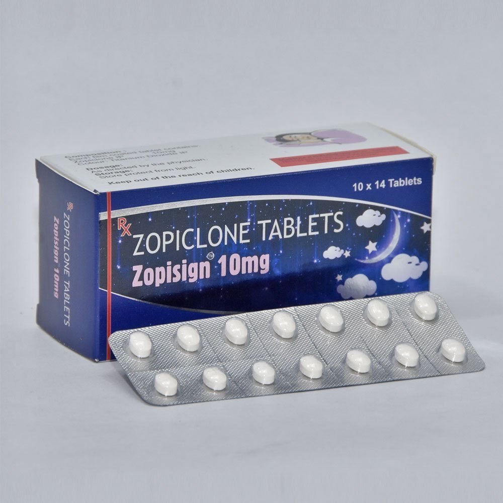 Zopisign 10mg Tablet - Ingredients: 10 Mg Of Zopiclone