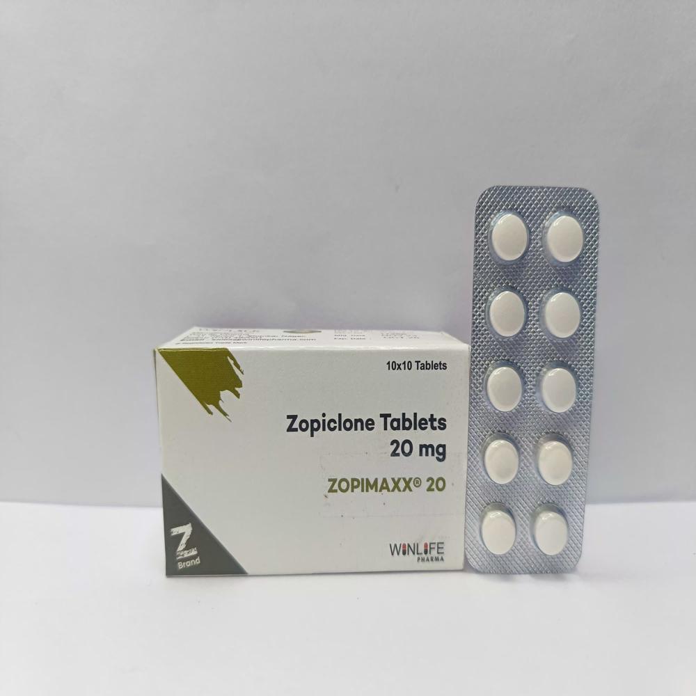 Zopimaxx 20 Mg Tablets - Ingredients: Zopiclone