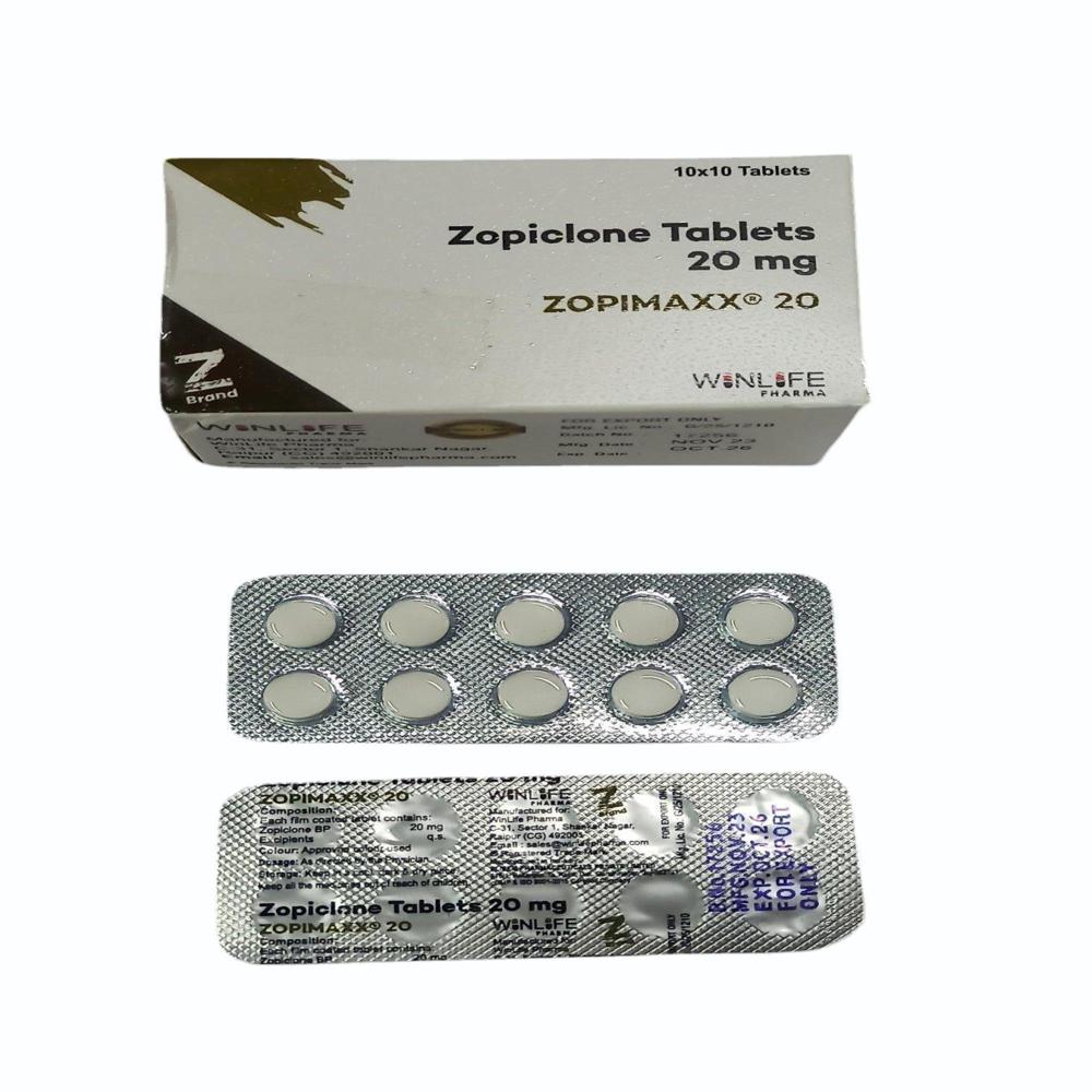 Zopimaxx 20 mg tablets