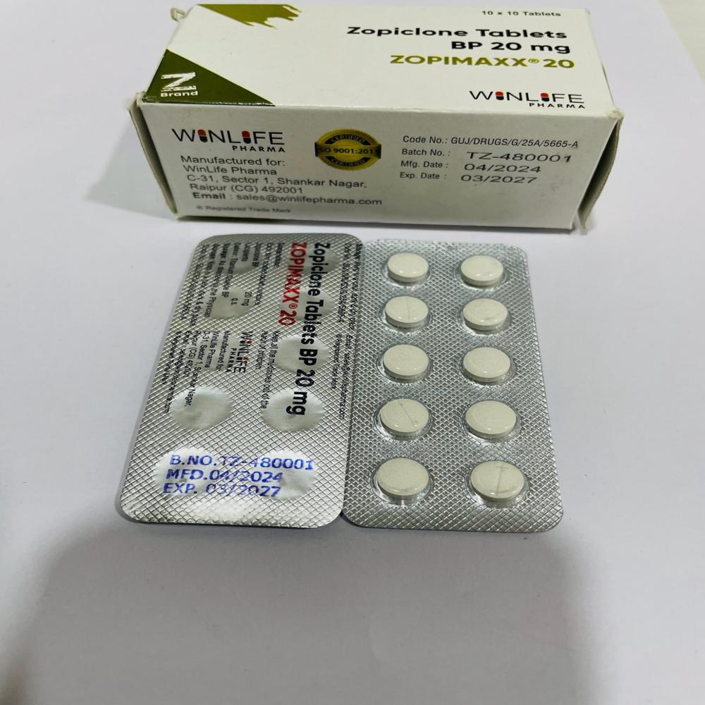 Zopimaxx 20 mg tablets