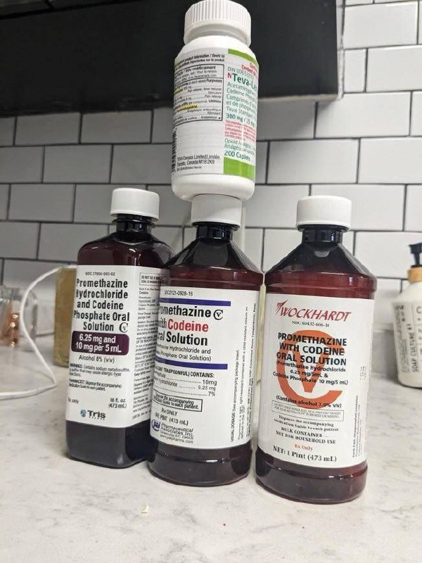 Best AKORN Purple Green Promethiazine Syrup Pint Overnight UK Europe delivery