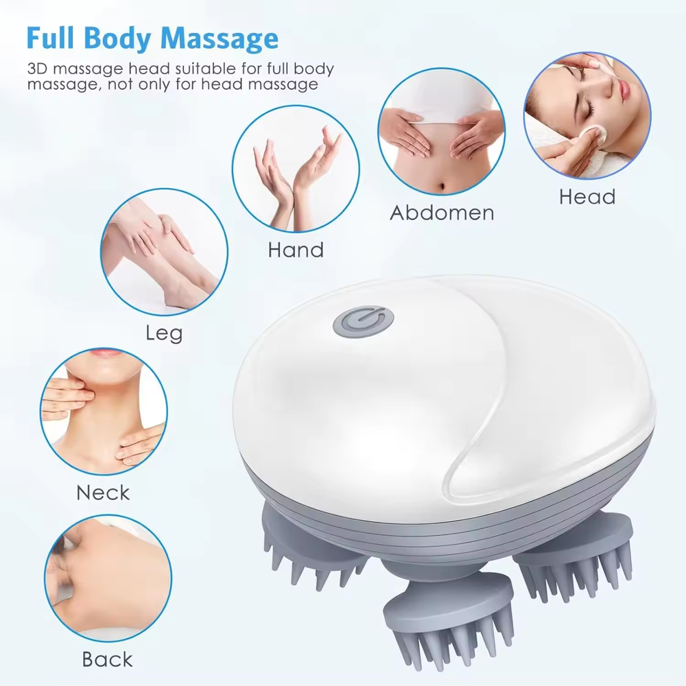 Electric Scalp Massager - Cavity Quantity: T Unit