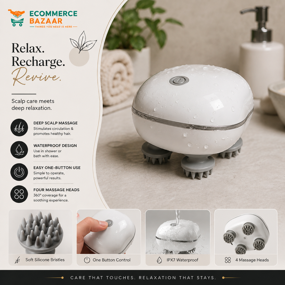ELECTRIC SCALP MASSAGER