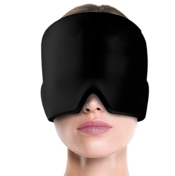 Migraine Relief Cap Reusable Ice Pack Cap for Men & Women