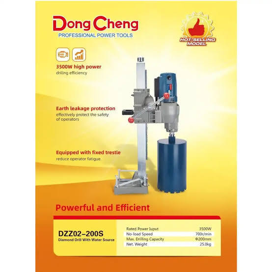 Dongcheng DZZ02-200S Diamond Core Drill.