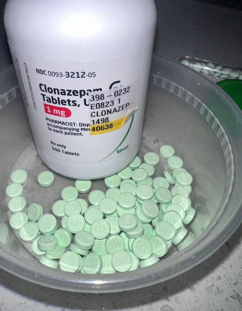 Diluadiid Tablets 1mg Traniax 2Mg Clonazeepam