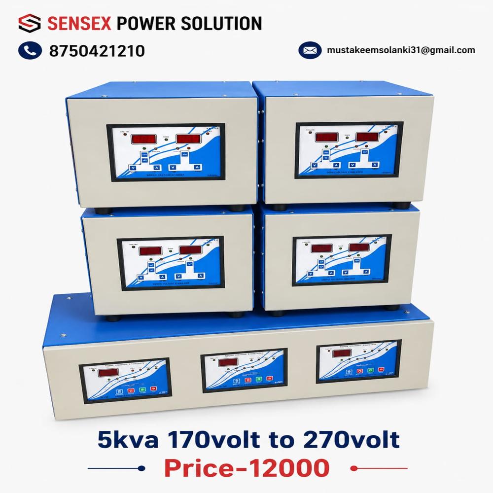 5kva Servo Voltage Stabilizer